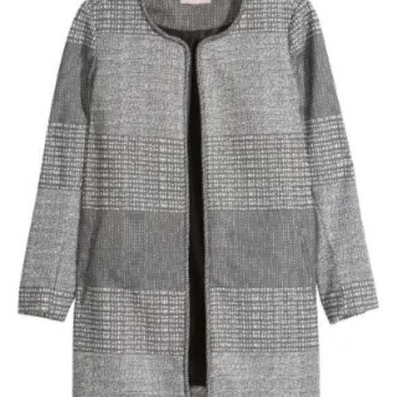 H&M+ Textured coat - Picture 2 of 5